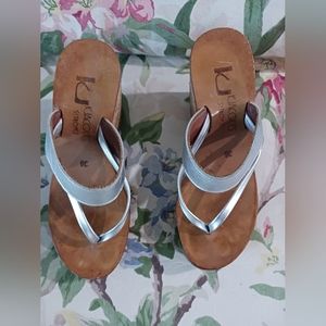 K.JACQUES StTROPEZ  size 36. Color silver